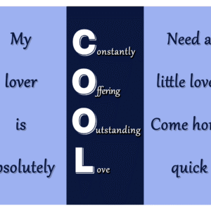 My lover is absolutely