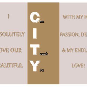 CITY – Can I Touch You (Romantic Trifold Design)