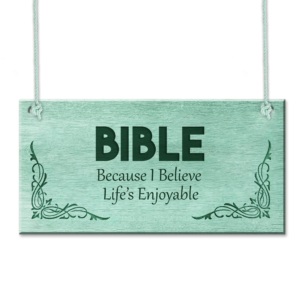 BIBLE – Because I Believe Life’s Enjoyable